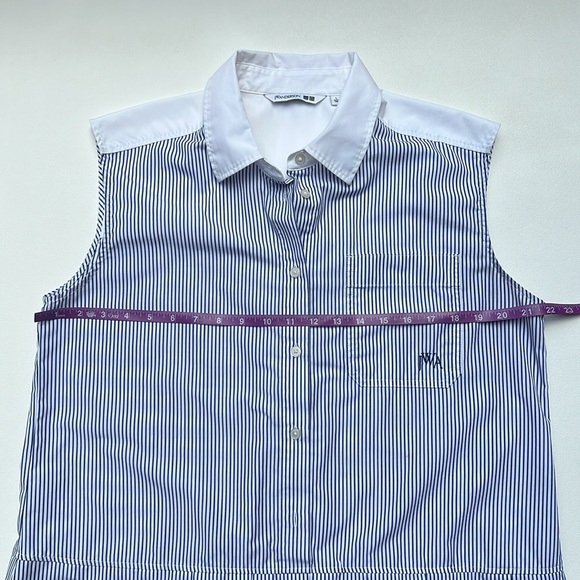 Uniqlo x JW Anderson dress sleeveless shirt dress  academia polished old money L - Picture 5 of 11
